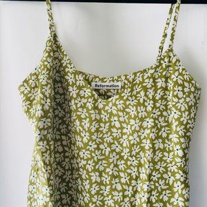 Reformation Britten Dress (Size XS)